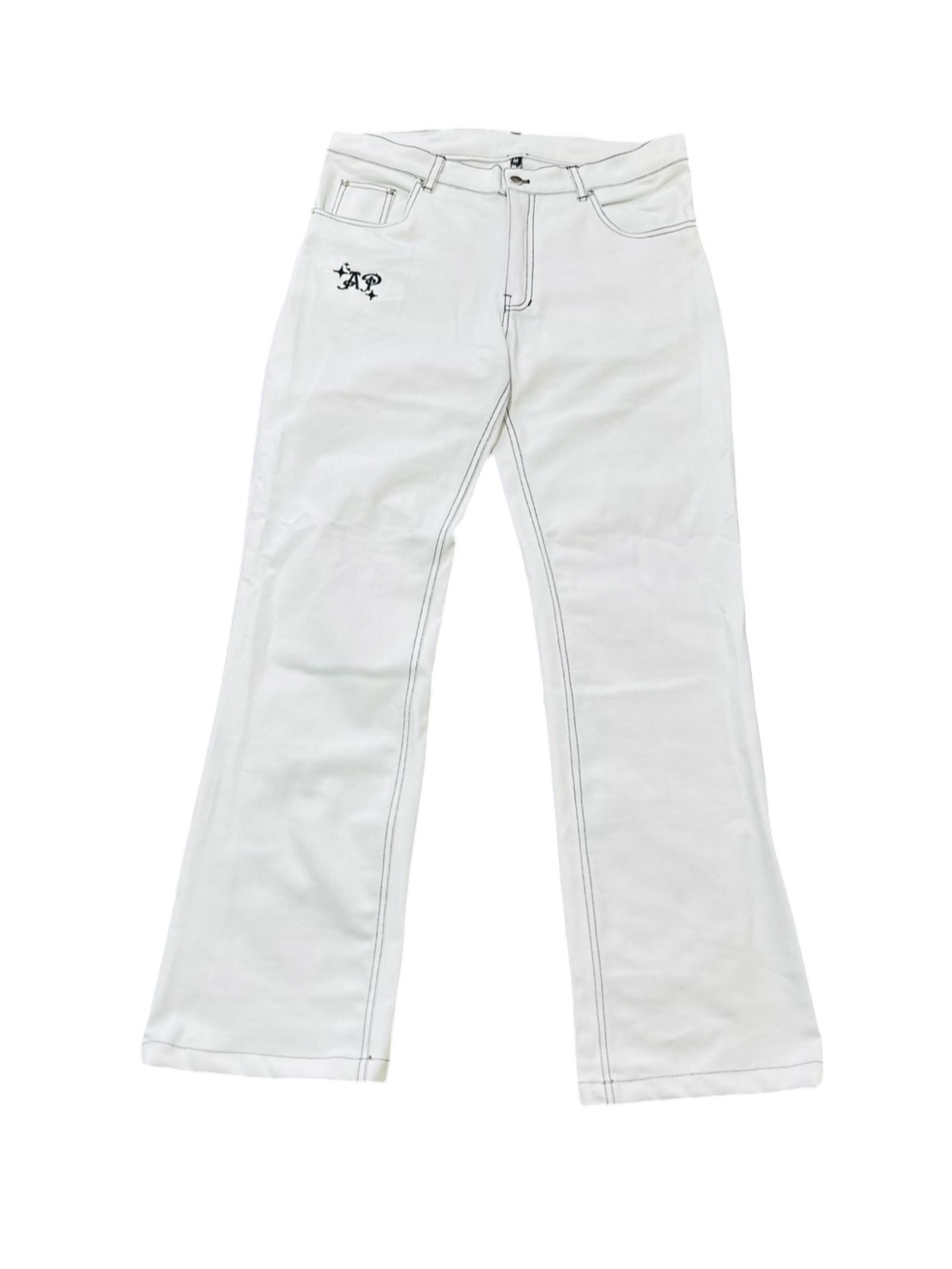 Amare Streetwear Jeans White – AmarePecun.Store