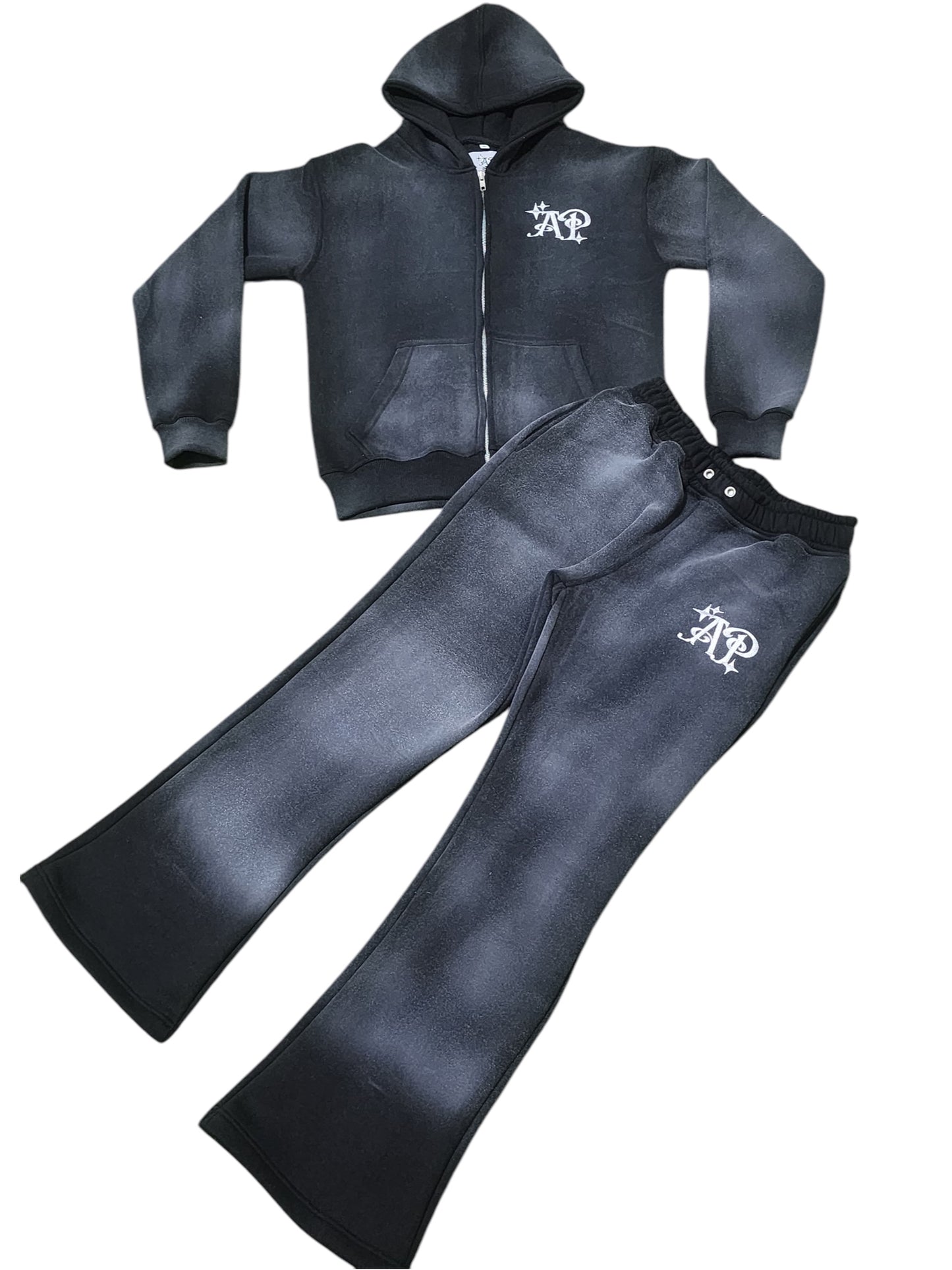 MEN’S SUNFADED TRACKSUIT BLACK